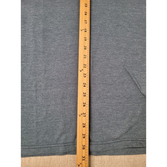 Peanuts T-Shirt Mens 2XL Blue Charlie Brown Snoopy Christmas Good Grief Graphic - Picture 5 of 7